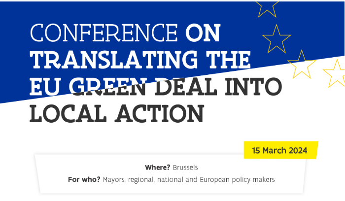 Conference for Mayors on Translating the EU Green Deal into Local Action