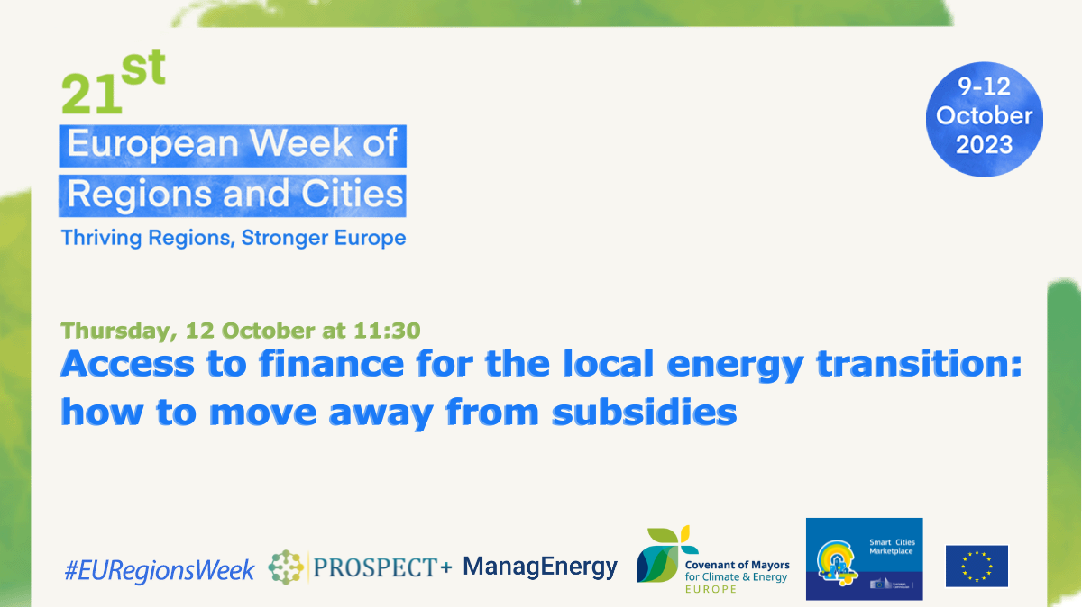 Access financing for the local energy transition