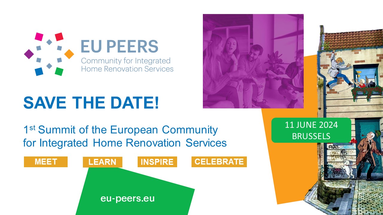 First Summit of the European Community for Integrated Home Renovation Services