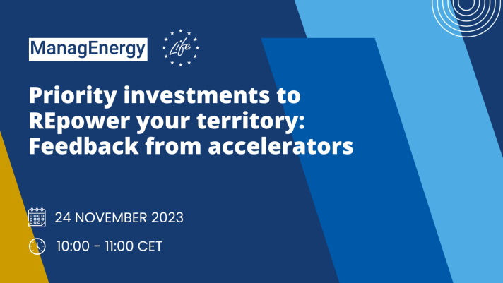 Priority investments to REPower your territory: Feedback from accelerators