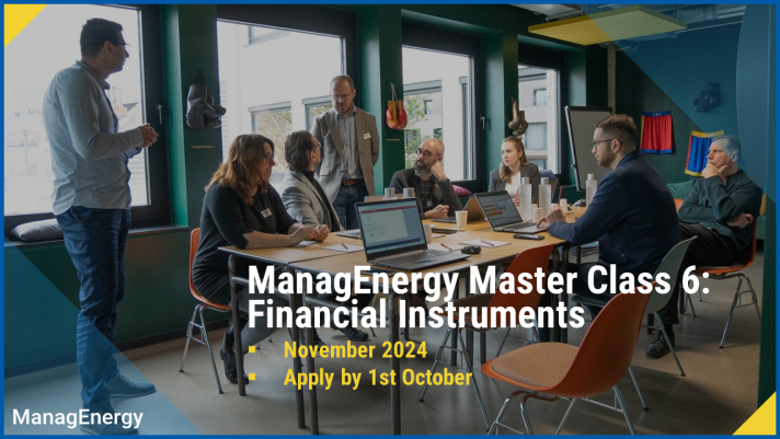 ManagEnergy Master Class - Call 6 extension