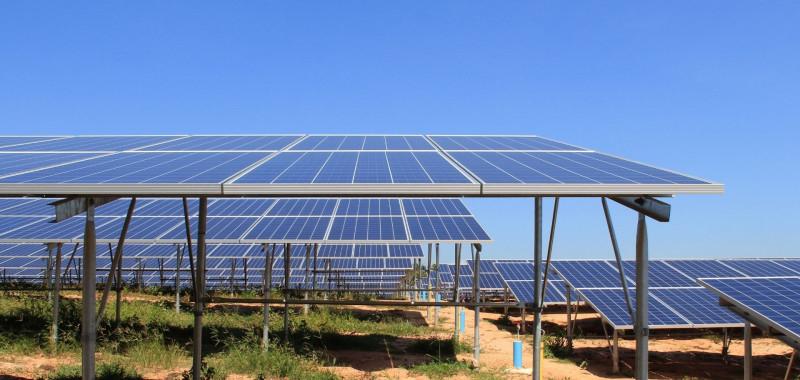 Solar-powered irrigation system in Orbaso