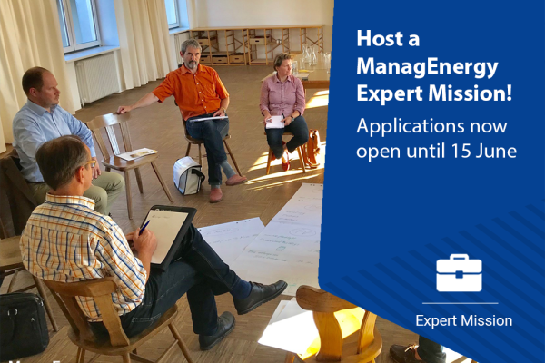Apply to host a ManagEnergy Expert Mission!