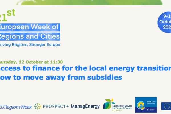 Access financing for the local energy transition